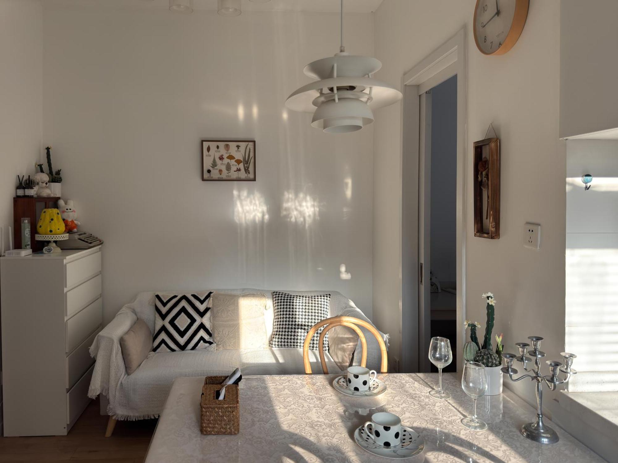Wutong District Sunshine 2 Bedrooms 2 Beds With Kitchen And Bathroom, Laundry And Cooking, Close To Zhongshan Park Business District Leyihome Close To Zhongshan Park Apartment Shanghai