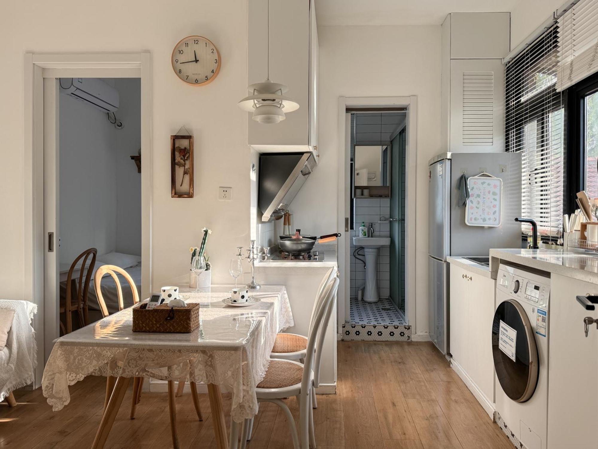 Apartment Wutong District Sunshine 2 Bedrooms 2 Beds With Kitchen And Bathroom, Laundry And Cooking, Close To Zhongshan Park Business District Leyihome Close To Zhongshan Park *