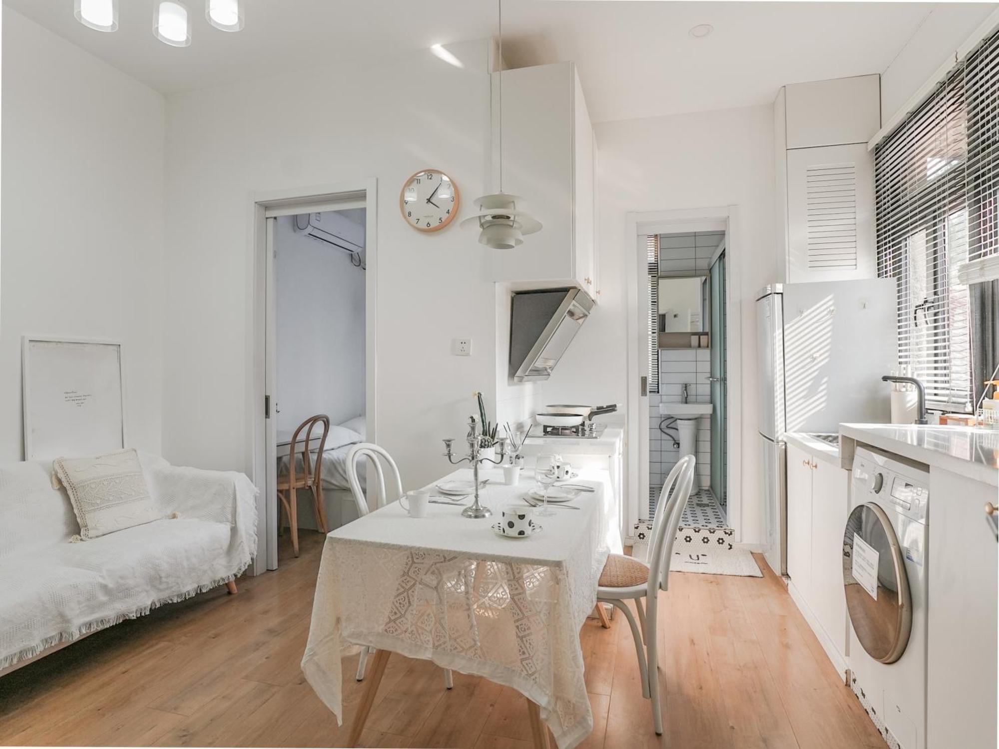 Wutong District Sunshine 2 Bedrooms 2 Beds With Kitchen And Bathroom, Laundry And Cooking, Close To Zhongshan Park Business District Leyihome Close To Zhongshan Park *